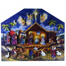 Byers Choice Musical Advent Calendar Nativity 