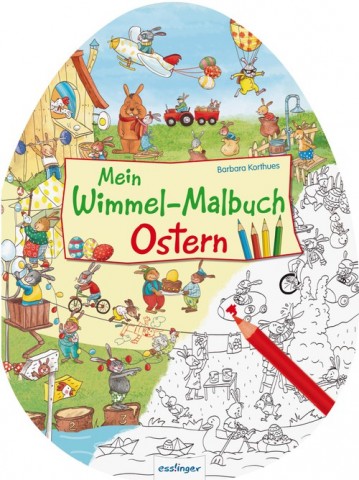 Mein Wimmel-Malbuch – Ostern - TEMPORARILY OUT OF STOCK
