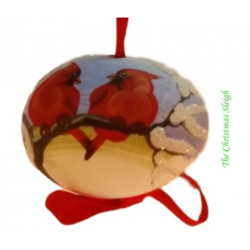 Peter Priess of Salzburg Hand Painted Egg CHRISTMAS 