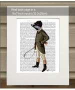 Badger the Rider FabFunky Book Print - TEMPORARILY OUT OF STOCK