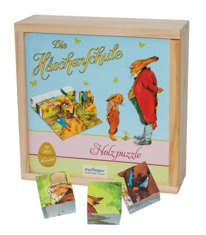 TEMPORARILY OUT OF STOCK - Die Häschenschule Wooden Puzzle