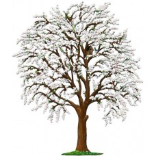 Tree Bluetenbaum Standing Pewter Wilhelm Schweizer - TEMPORARILY OUT OF STOCK