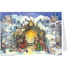 Weihnachtskarte Advent Calendar Card - TEMPORARILY OUT OF STOCK