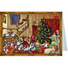 Weihnachtskarte Advent Calendar Card