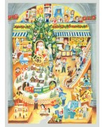 Old German Paper Advent Calendar - LAST CALL