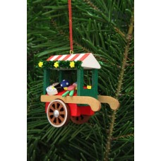 Christian Ulbricht German Ornament Toys Market Cart - TEMPORARILY OUT OF STOCK