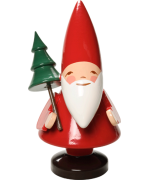 Wendt & Kuhn Pixie Santa with Tree Figurine - TEMPORARILY OUT OF STOCK