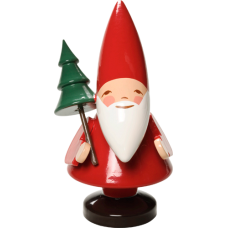 Wendt & Kuhn Pixie Santa with Tree Figurine - TEMPORARILY OUT OF STOCK