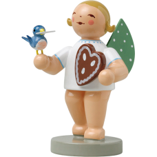 Wendt & Kuhn Angel with Gingerbread and Bird