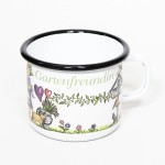 NEW - Gartenfreundin Gardener Enamel Mug