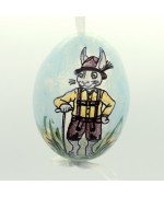 Christmas Easter Salzburg Hand Painted Easter Egg - Frohe Ostern