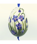 Christmas Easter Salzburg Hand Painted Goose Easter Egg - TEMPORARILY OUT OF STOCK