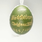EXCLUSIVE Christmas in Middleburg 2021 Hand Painted Austrian Egg - TEMPORARILY OUT OF STOCK