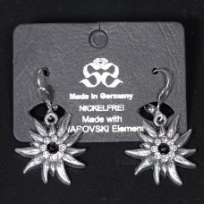 NEW - Women's Edelweiss Swarovski Earrings