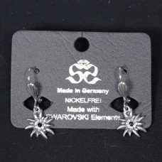 NEW - Women's Edelweiss Swarovski Earrings