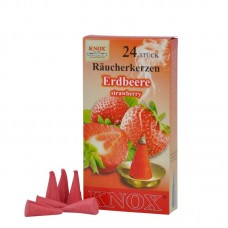 German Strawberry Incense Cones Raeucherkerzen