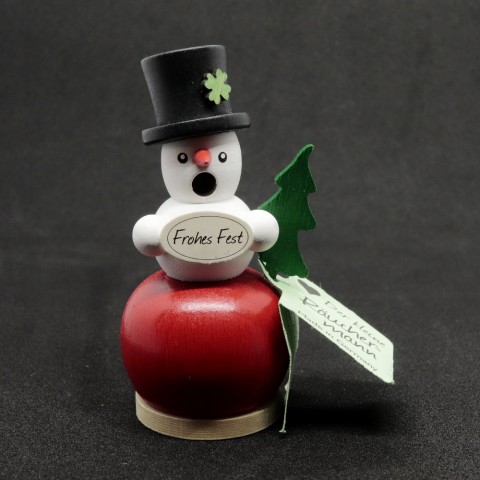 Miniature Incense Burner - Snowman - TEMPORARILY OUT OF STOCK
