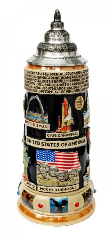 USA KING Beer Stein