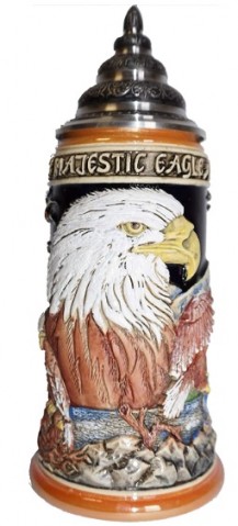 Majestic Eagle Beer Stein
