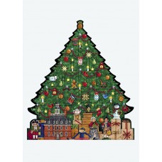 Byers Choice Advent Calendar Williamsburg Christmas Tree - TEMPORARILY OUT OF STOCK