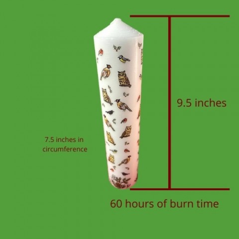 Advent Candle Bird 60 Hours of Burn Time - TEMPORARILY OUT OF STOCK