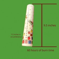 **TEMPORARILY OUT OF STOCK ** Advent Candle Santa 60 Hours of Burn Time