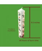 **TEMPORARILY OUT OF STOCK** Advent Candle Holly 60 Hours of Burn Time