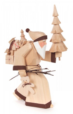 Bettina Franke - Santa Claus with Tree Figure - TEMPORARILY OUT OF STOCK