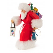 Bettina Franke - Santa Claus with Lantern Figure - TEMPORARILY OUT OF STOCK