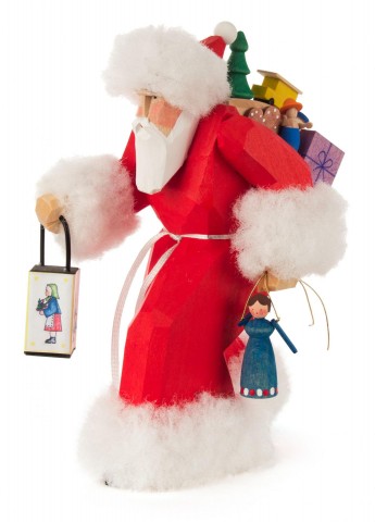 Bettina Franke - Santa Claus with Lantern Figure - TEMPORARILY OUT OF STOCK