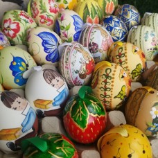 Austrian Hand Painted Easter Eggs - Special Mystery Set