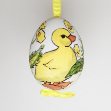 Christmas Easter Salzburg Hand Painted Easter Egg - Duck