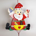 German Hampelmann Jumping Jack Wooden Toy - Large Santa - TEMPORARILY OUT OF STOCK