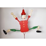 German Hampelmann Jumping Jack Wooden Toy - Pinocchio - TEMPORARILY OUT OF STOCK