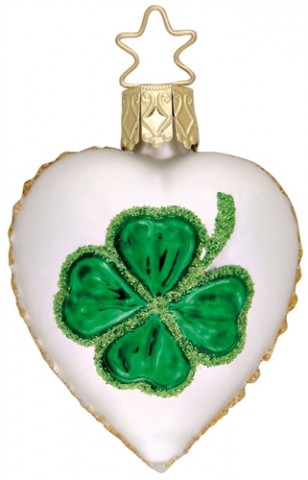 Inge-Glas Ornament Irish Luck - TEMPORARILY OUT OF STOCK