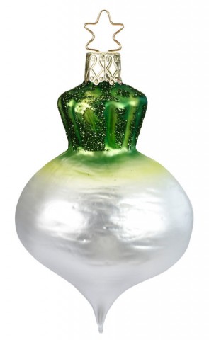 Inge-Glas Ornament White Radish