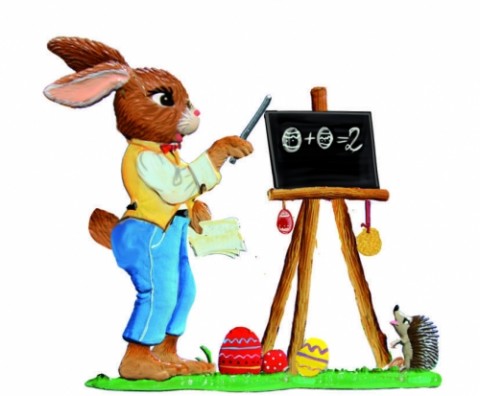 2019 Bunny Teacher Easter Oster Wilhelm Schweizer Pewter - TEMPORARILY OUT OF STOCK