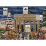 Old German Paper Advent Calendar - Berlin