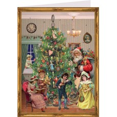 Weihnachtskarte Advent Calendar Card