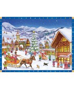 Old German Paper Advent Calendar - LAST CALL - SOLD OUT