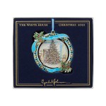 2021 White House Historical Christmas Ornament - Lyndon B Johnson