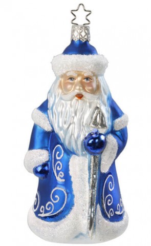 Inge Glas Father Frost Glass Ornament