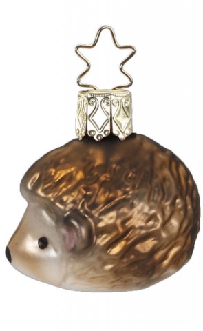 NEW - Inge Glas Mini Hedgehog Glass Ornament