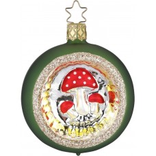 Inge Glas Forest Mushroom Glass Ornament - TEMPORARILY OUT OF STOCK