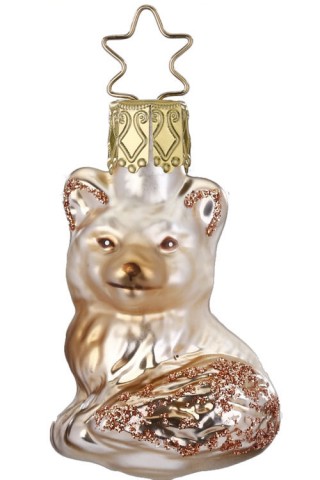 Inge Glas Little Fox Glass Ornament