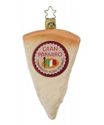 NEW - Inge Glas Parmesan Cheese Glass Ornament