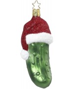 Inge Glas Merry Pickle Glass Ornament - TEMPORARILY OUT OF STOCK
