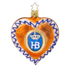 Inge Glas Hofbrauhaus Gingerbread Glass Ornament