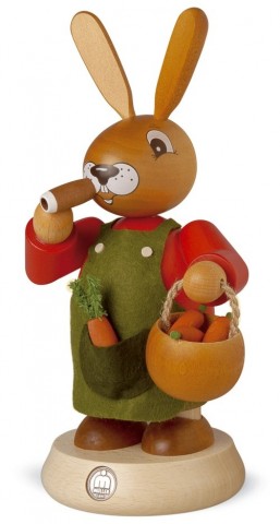 Mueller Smokerman Erzgebirge Male Easter Bunny - TEMPORARILY OUT OF STOCK