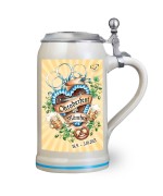 The Official Munich Oktoberfest Beer Stein 2021 - 1 Liter with Lid
